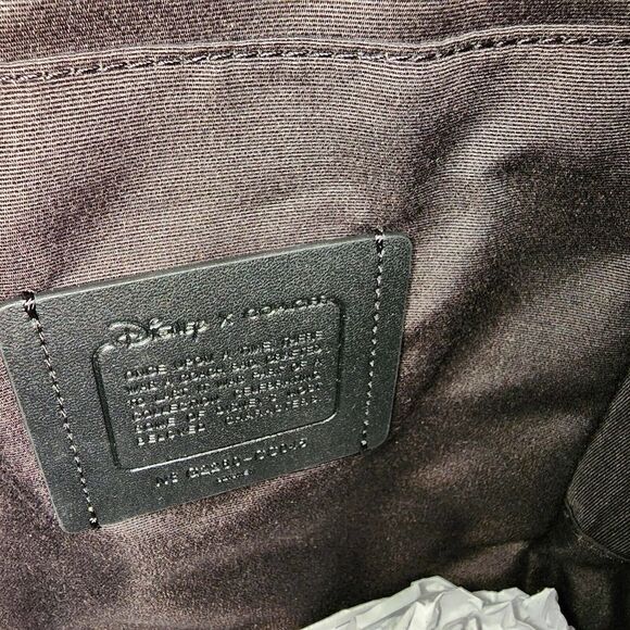 NWT CC045 Disney X Coach West Pack Maleficent Dragon Motif Villains - Picture 7 of 7